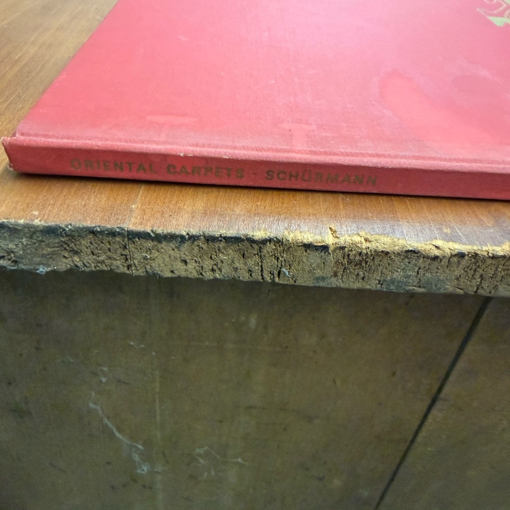 Red Oriental Carpets Book by Schürmann